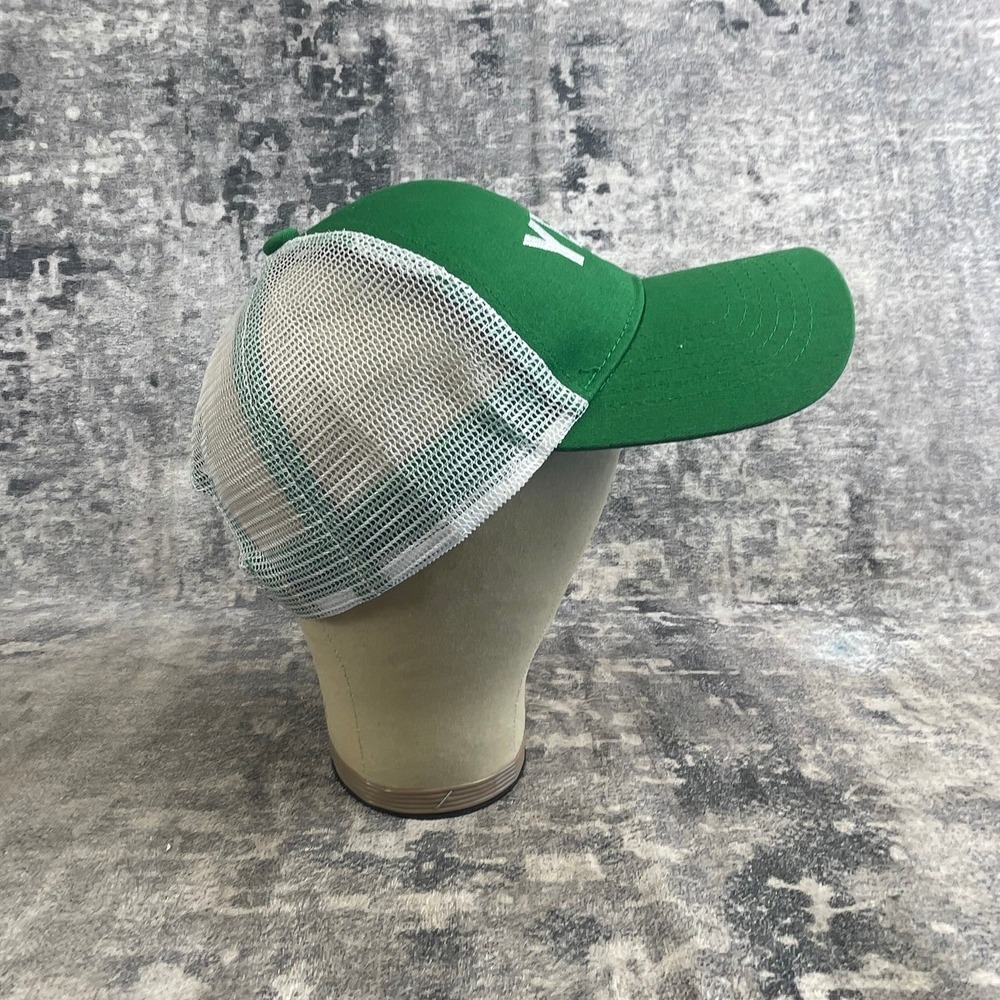 Yeti Coolers Snapback Trucker Hat Green White Mesh Snap Back Adjustable 2015 Era